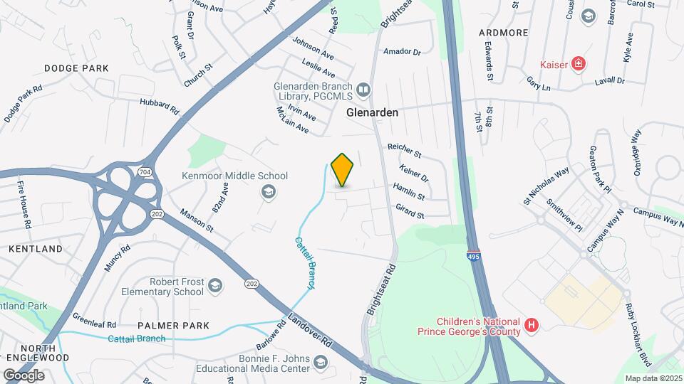Glenarden Apartments Map and Location Details