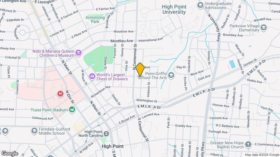 313 4th St Map and Location Details