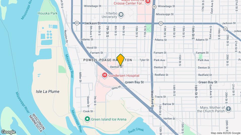 818 Denton St Map and Location Details