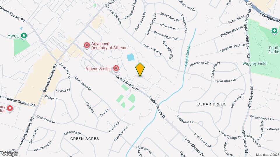 169 W Paces Dr Mapa y Detalles de la Ubicación