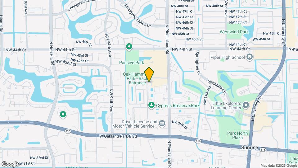 4017 NW 90th Ave Map and Location Details