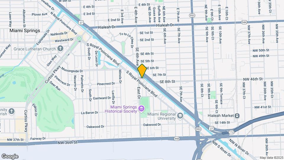 241 S Royal Poinciana Blvd Map and Location Details
