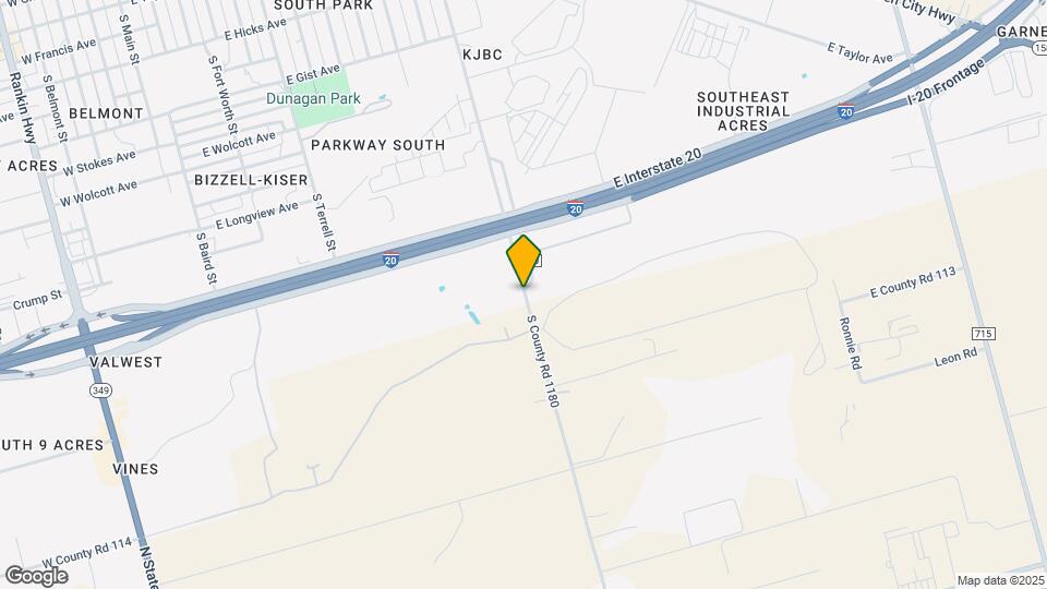 2516 S County Rd 1103 Map and Location Details