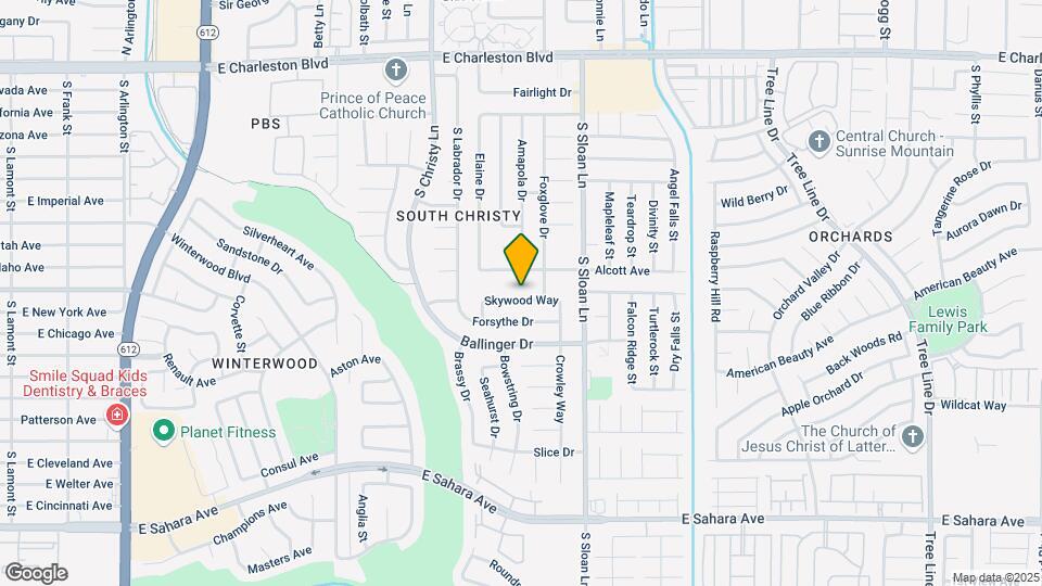 5700 Odessa Dr Map and Location Details