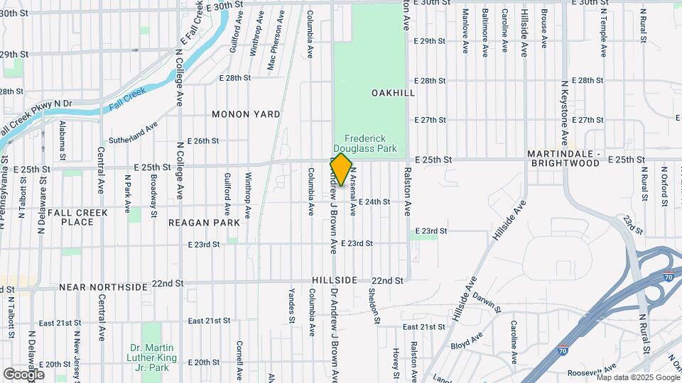 2415 Dr Andrew J Brown Ave Map and Location Details