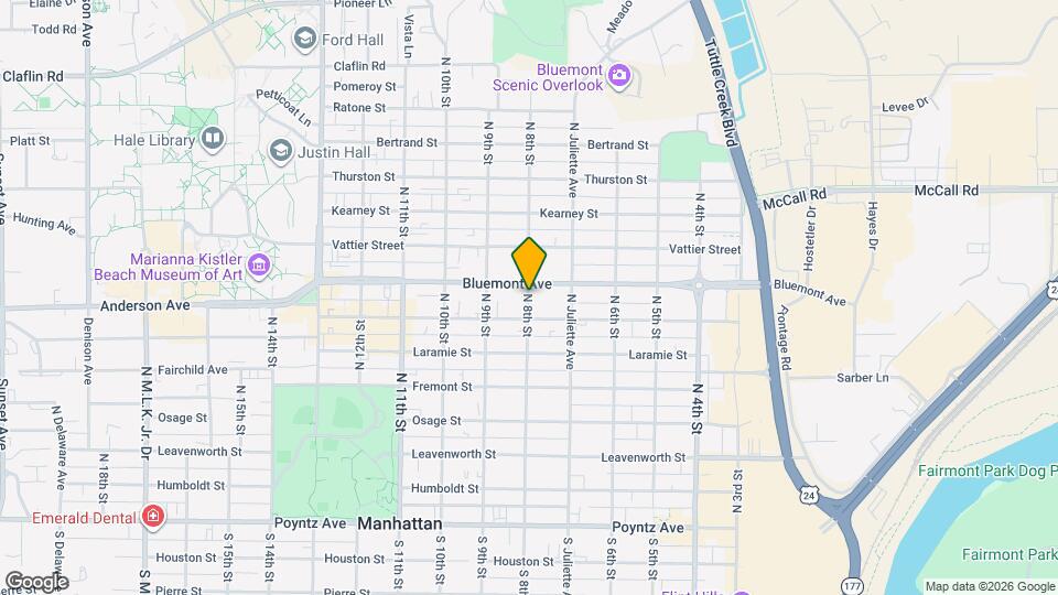 712 N 8th St Map and Location Details