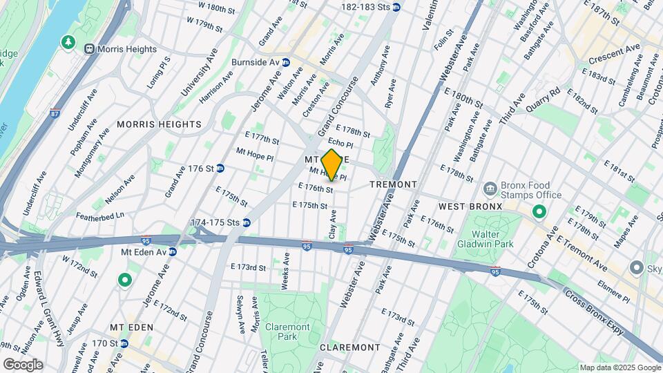255 E 176th St Map and Location Details