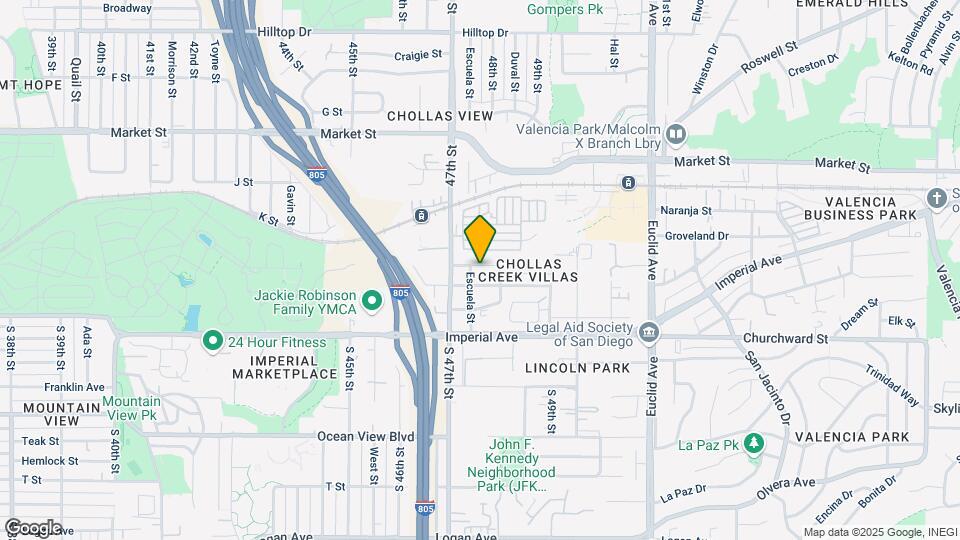 4751-4759 Castana St Map and Location Details