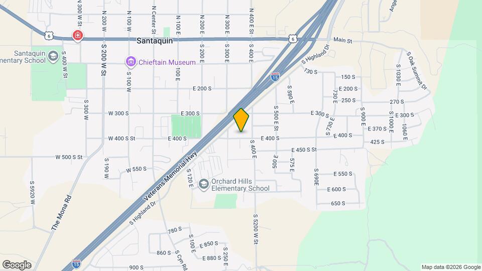 355 E 400 S Map and Location Details