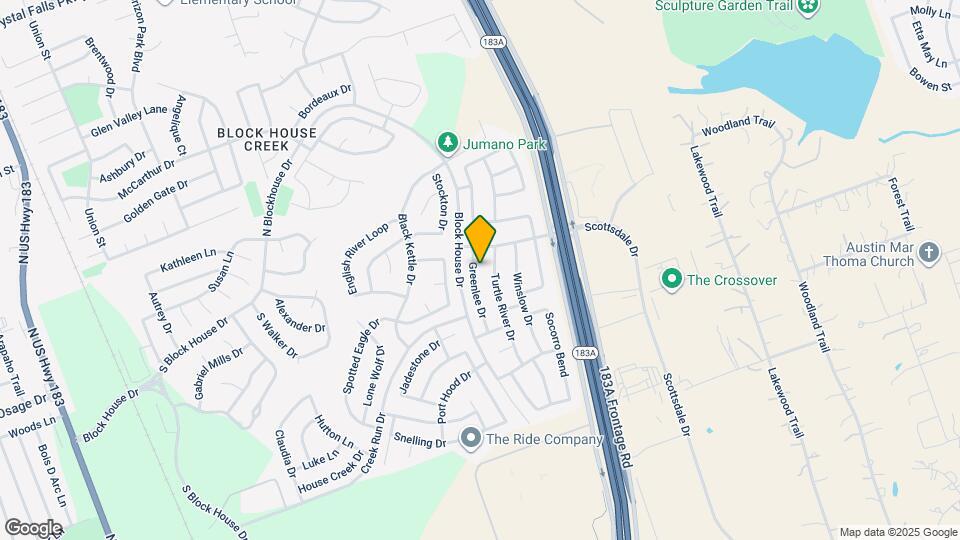 2802 Greenlee Dr Map and Location Details