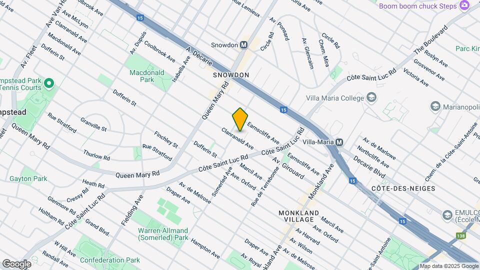 4909 Clanranald Av Map and Location Details