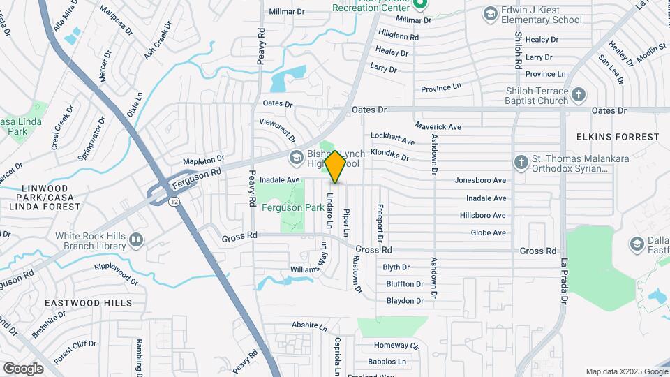 9308 Lindaro Ln Map and Location Details