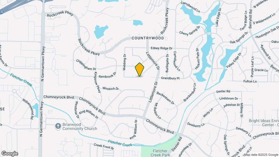 8533 Kettering Dr Map and Location Details