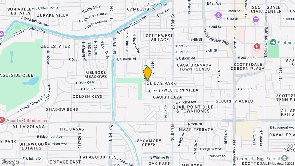 3201 N 66th St Map and Location Details