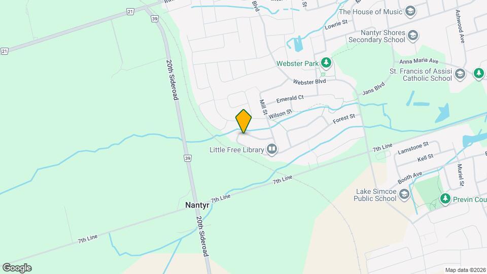 1430 Forest St Map and Location Details