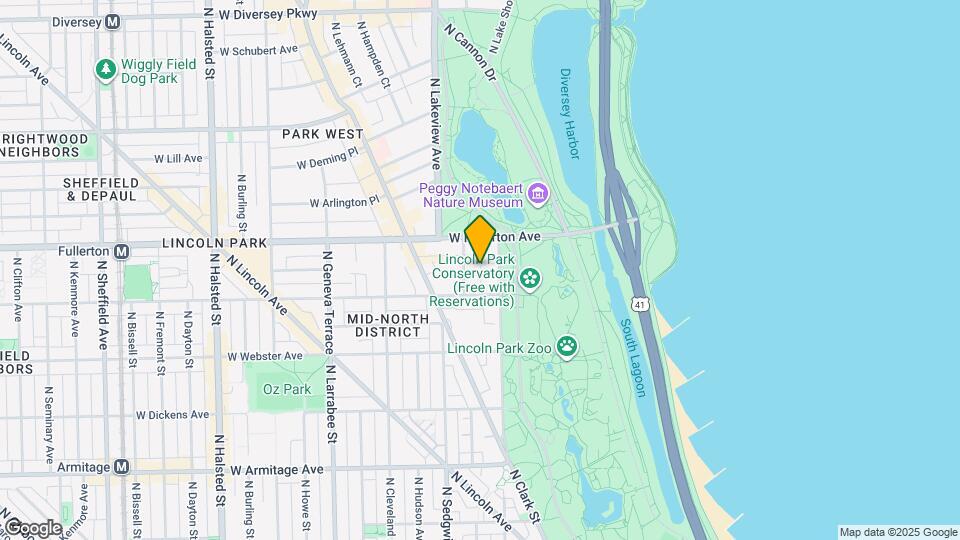 2325 N Commonwealth Ave, Unit S Mapa y Detalles de la Ubicación