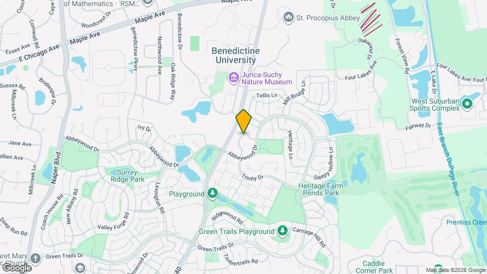 6225 Trinity Dr Map and Location Details