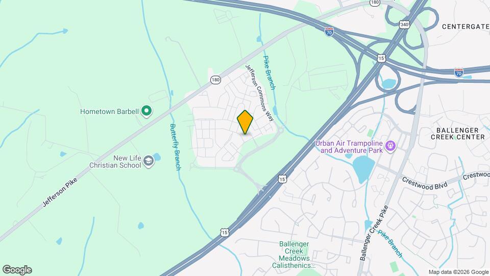 6196 Murray Terrace Map and Location Details