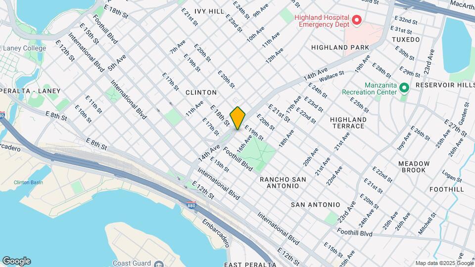 1718 15th Ave Mapa y Detalles de la Ubicación