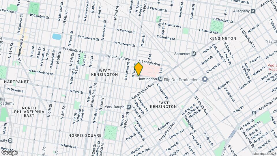 2557 N Lee St Map and Location Details
