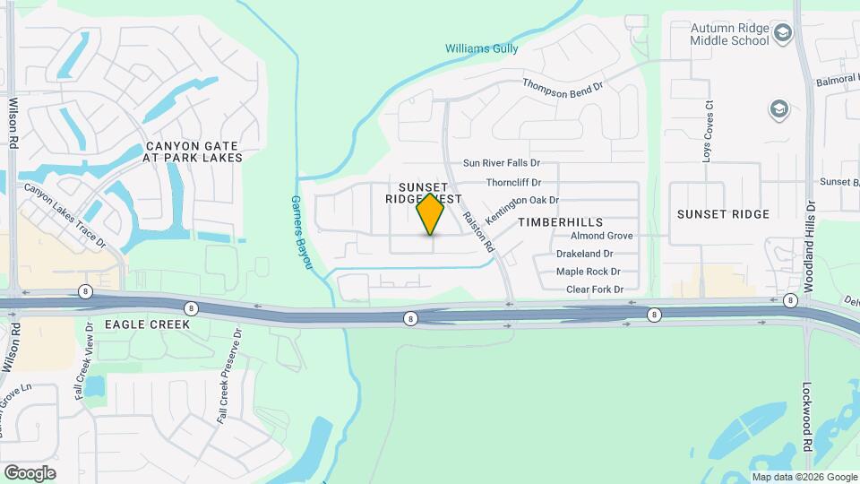 10514 Kentington Oak Dr Map and Location Details