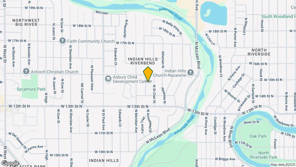 1544 N Sedgwick Ave Map and Location Details