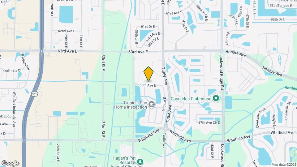 3711 65th Ave E Map and Location Details