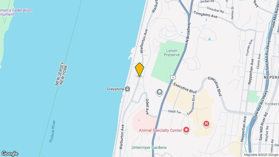 1120 Warburton Ave Map and Location Details