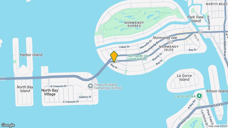 2025 Bay Dr Map and Location Details