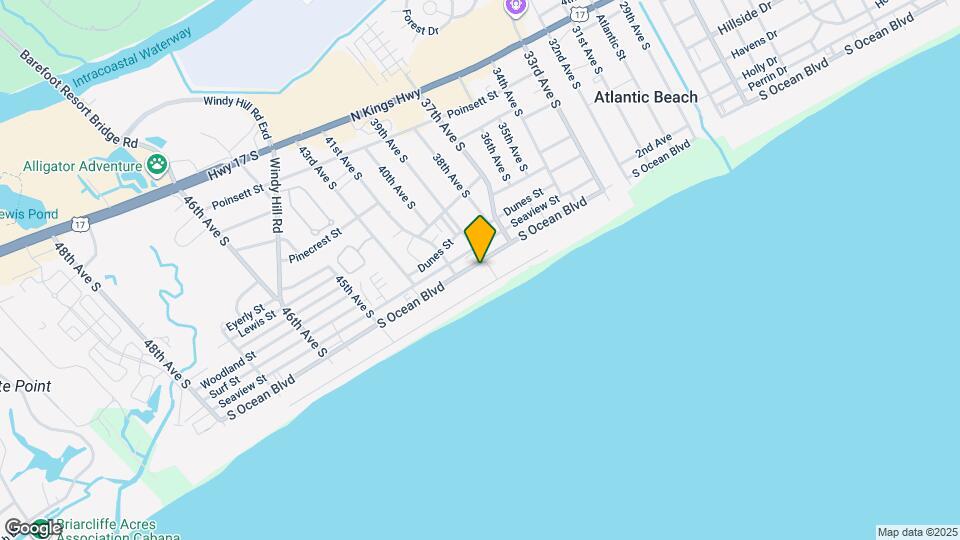 3901 S Ocean Blvd Map and Location Details