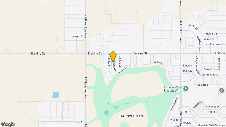 521 N Juneau Ave Mapa y Detalles de la Ubicación