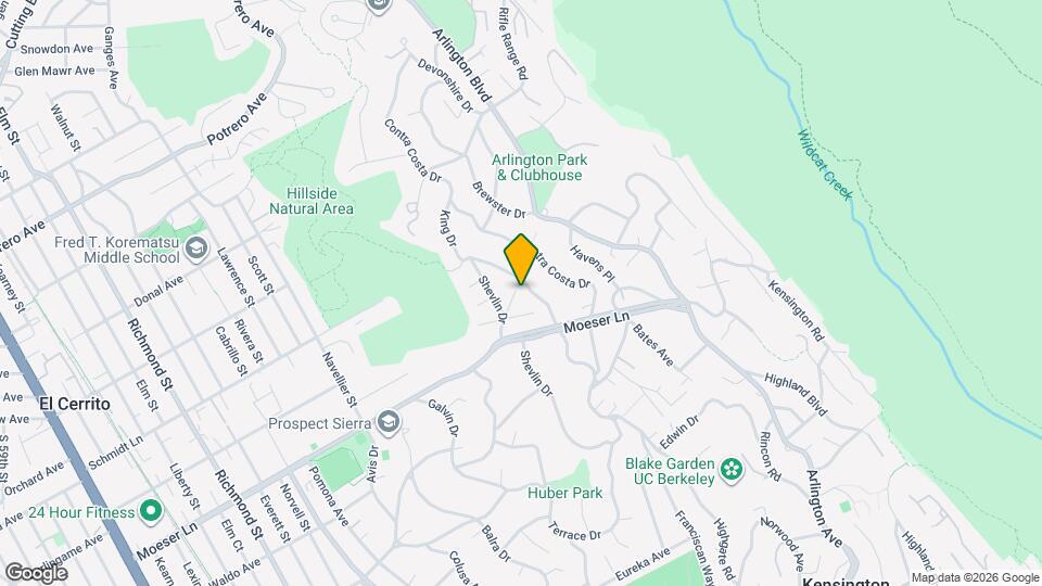 7830 Shevlin Pl Map and Location Details