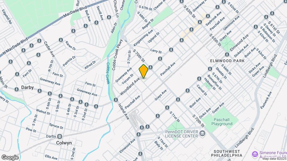 2209 S 71st St Map and Location Details