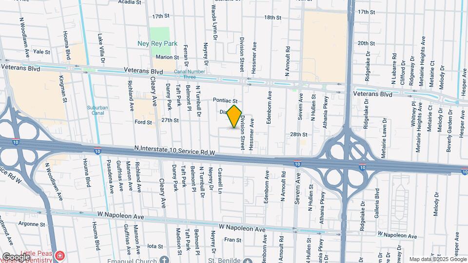 3712 Bunkerhill Dr Map and Location Details