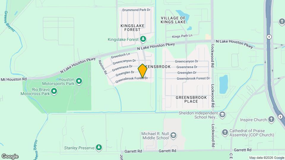 11966 Greensbrook Forest Dr Map and Location Details
