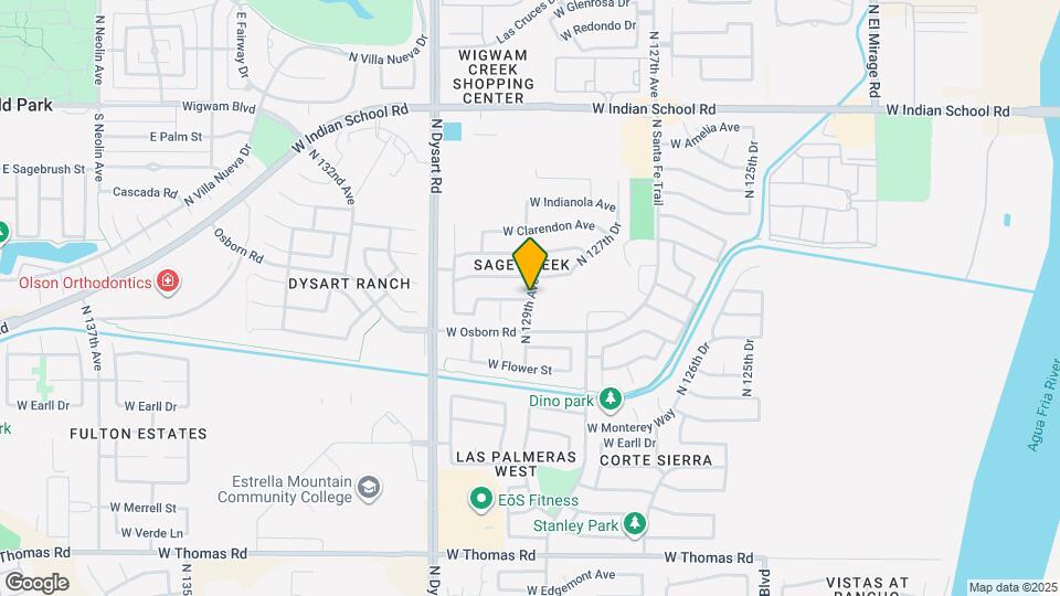 10211 W Crittenden Ln Map and Location Details