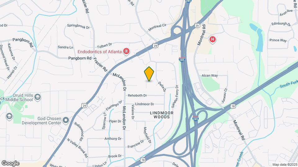 1385 Linkwood Ln Map and Location Details