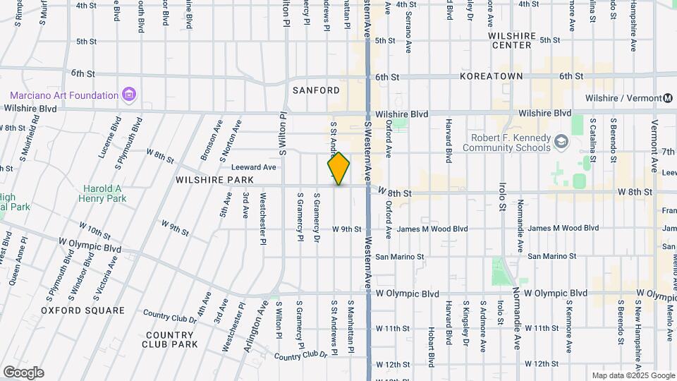 3866 W 8th St Mapa y Detalles de la Ubicación