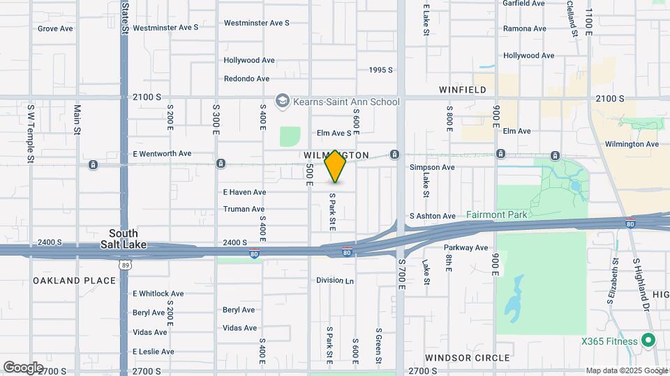 549 E Stringham Ave Map and Location Details