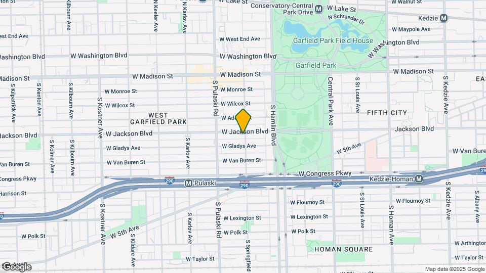 3901-03 W Jackson Blvd Map and Location Details