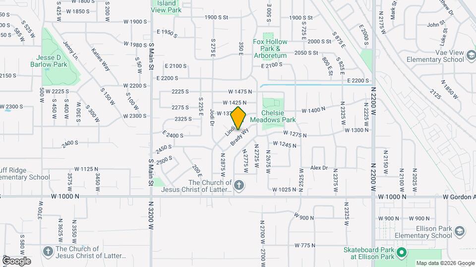 2792 Brady Way Map and Location Details