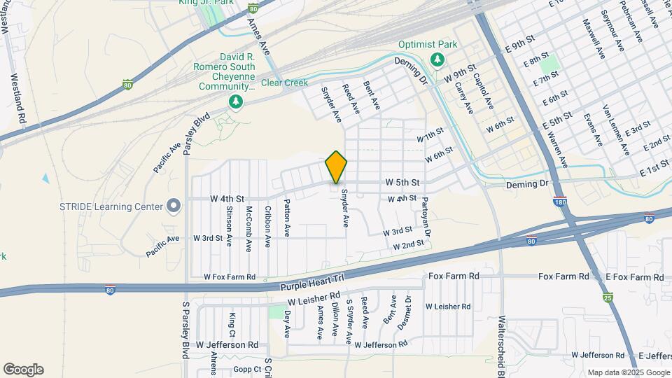 909 W 5th St Mapa y Detalles de la Ubicación