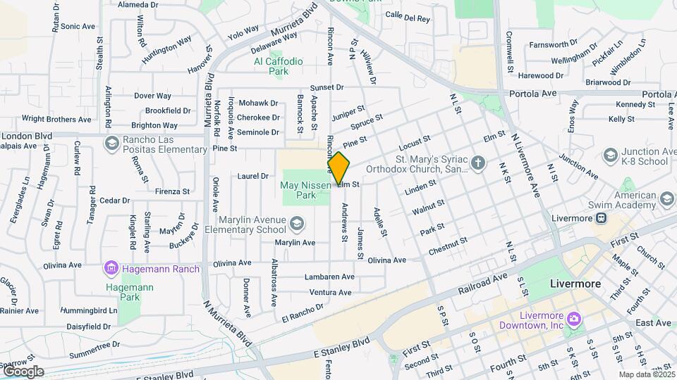 1037 Elm St Map and Location Details