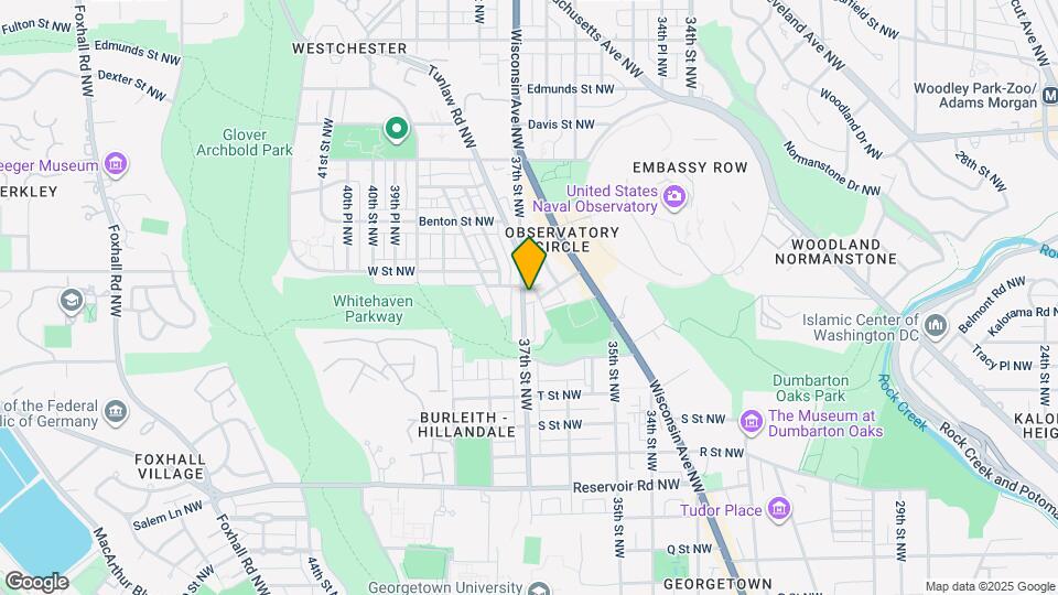 2103 37th St NW Map and Location Details