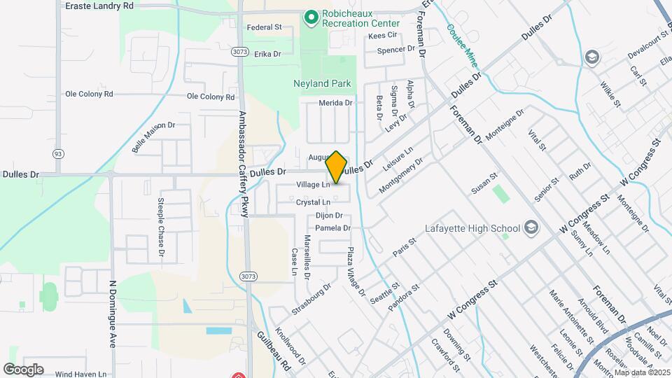 107 Village Ln Map and Location Details