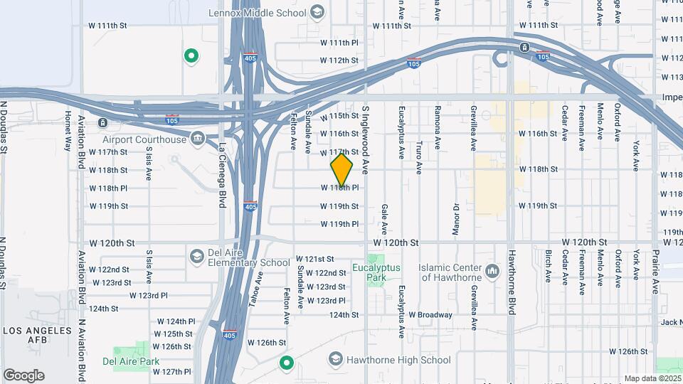 4840 W 118th Pl Map and Location Details