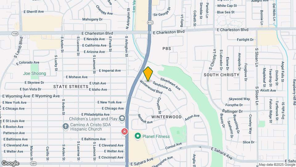 1784 Winterwood Blvd Map and Location Details