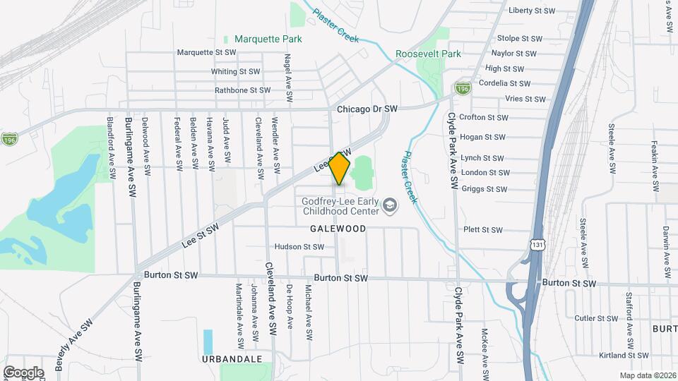 1754 Godfrey Ave SW Map and Location Details