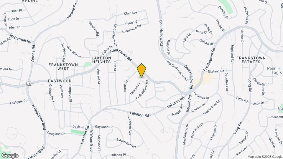 3203 Hebron Dr Mapa y Detalles de la Ubicación
