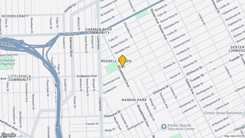 12546 Broadstreet Ave Map and Location Details